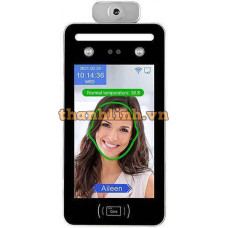 Máy chấm công khuôn mặt kết hợp đo thân nhiệt AI08T Ronald Jack AI08T